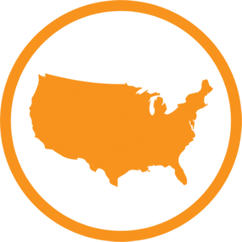 Icon of usa map